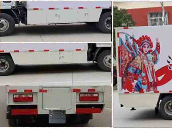 东风舞台车（厢长4米2）