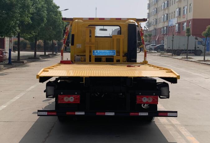 福田欧马可一拖二清障车（蓝牌）