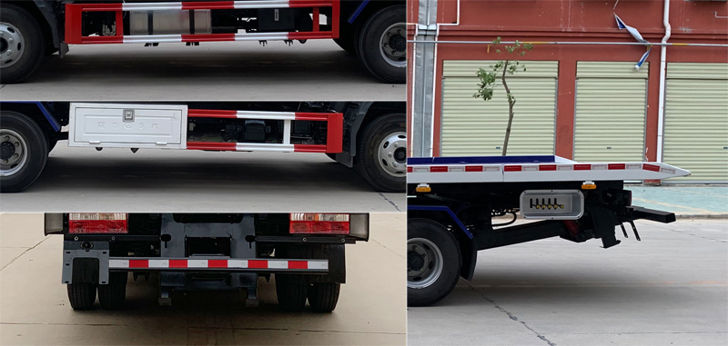 江淮骏铃V7一拖二清障车（黄牌）