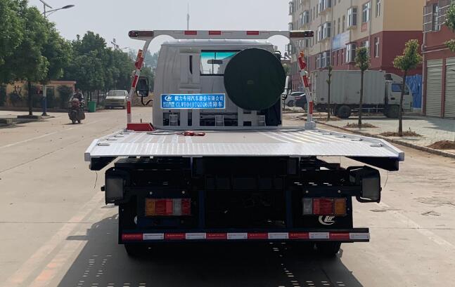 五十铃100P一拖二清障车（蓝牌）