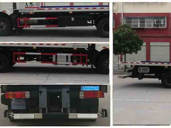 解放J6一拖二清障车（轴距4米5）