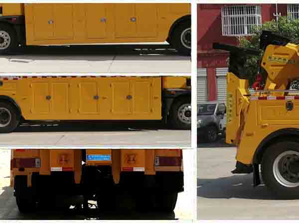 解放龙V拖吊连体清障车（轴距5米7）