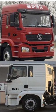 陕汽德龙后双桥清洗吸污车