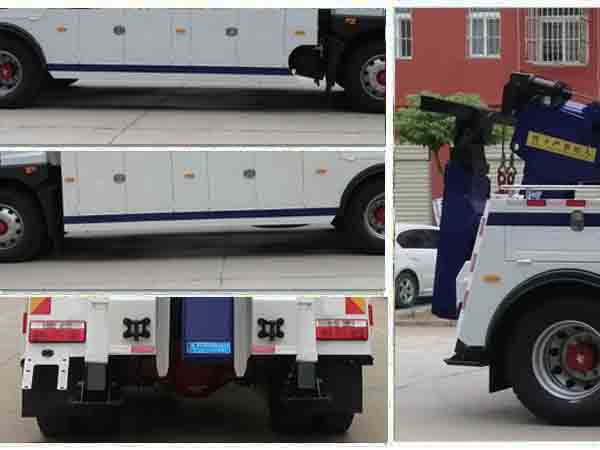 东风D9拖吊连体清障车（轴距5米3）